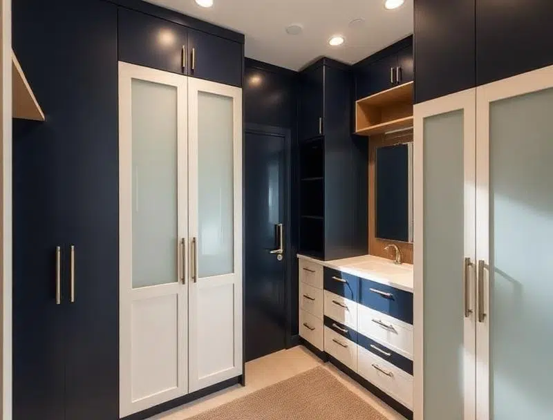Minimalist Walk-In
